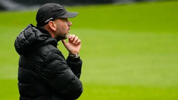 Jos¨¦ Alberto, entrenador del Racing.