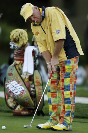 El golfista John Daly y sus extravagantes pantalones