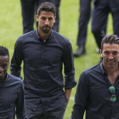 Khedira vuelve a entrenarse dos meses y medio después