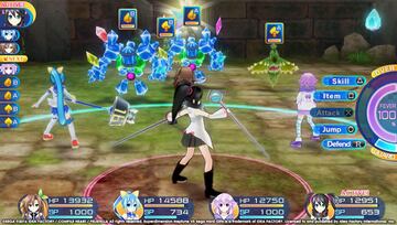 Captura de pantalla - Superdimension Neptune VS Sega Hard Girls (PSV)