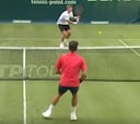 Estamos aún impactados por Roland Garros y llega Federer a la hierba para hacer esto