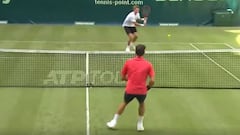 El puntazo de Federer en pasto que ya hace olvidar a Roland Garros