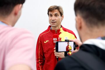 David Ferrer, durante la entrevista con AS. 