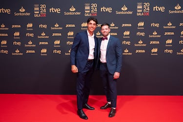 Joan Antoni Moreno y Diego Domínguez, piragüistas del C2-500, bronce en París.