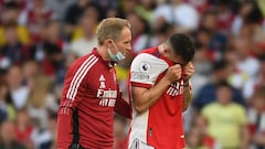 Arsenal's Xhaka out for three months with knee ligament damage