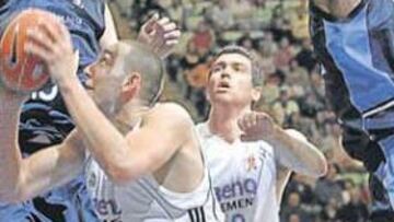 <b>GUERRERO UNA VEZ MÁS. </b>Hervelle fue el mejor del partido. La lucha del belga contagió en los minutos finales a sus compañeros.