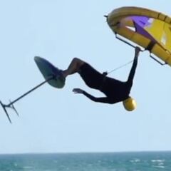 Jerome Cloetens abre un nuevo mundo de posibilidades en el wingfoil