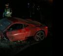Vidal habló por primera vez del accidente en el Ferrari: “Pudo ser peor... que se acabara mi carrera”