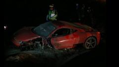 Vidal habló por primera vez del accidente en el Ferrari: “Pudo ser peor... que se acabara mi carrera”