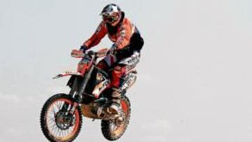 <b>VOLADOR. </b>Marc Coma lidera la clasificación de las dos ruedas.