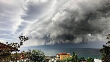 La tormenta de Sidney: ¿Una nube o un monstruo marino?