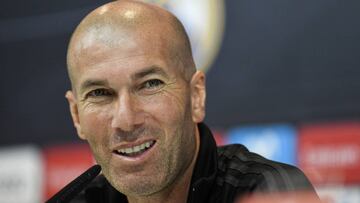 11/05/18 RUEDA DE PRENSA DE ZINEDINE ZIDANE ENTRENADOR DEL REAL MADRID