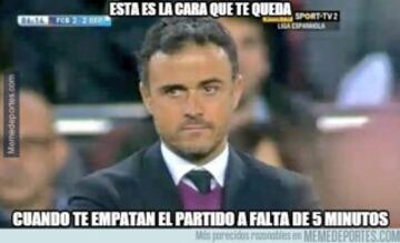 Los memes del 2-2 del Barcelona ante el Deportivo