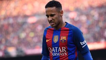 Neymar vio la quinta amarilla y no jugará ante Osasuna