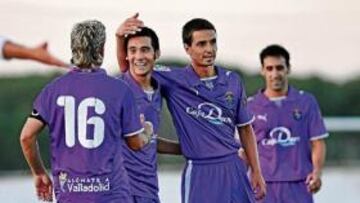 <b>DESTACÓ. </b>El juvenil Quique tuvo acierto de cara a portería y desequilibró el partido al final.