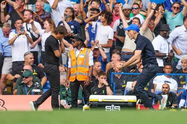 Conte y Tuchel se enfrentan tras el Chelsea - Tottenham 