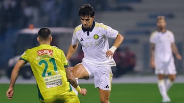João Félix, durante el Al Khaleej - Al Nassr.