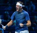 Del Potro remonta ante Gasquet y Wawrinka doblega a Berdych