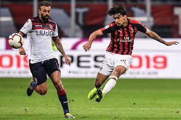 Milan se impuso sobre Bolonia 2-1 en la fecha 35 de la Serie A y se metió a la pelea por un cupo europeo. 