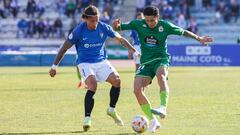 Kike Saverio fue titular ante el San Fernando.