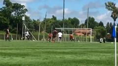 El gol con que Colo Colo sumó un nuevo triunfo en Argentina