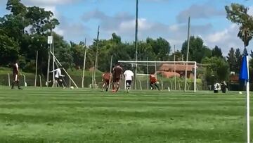 El gol con que Colo Colo sumó un nuevo triunfo en Argentina