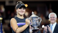 US Open champion Andreescu's tearful response after Serena win