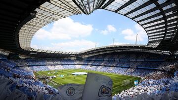 El Etihad Stadium.