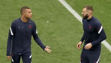 Benzema y Mbapp&eacute;.