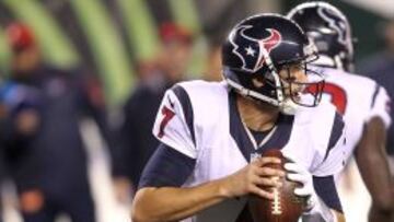 Hoyer, de los Texans. Su duelo ante Saints será un festín de puntos.