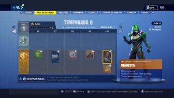 Vendetta es el skin del nivel 100 del Pase de Batalla, y tiene estilos desbloqueables