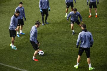 Gareth Bale is back in full training