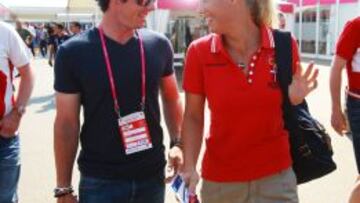 Rory McIlroy y Caroline Wozniacki juntos en la Villa Ol&iacute;mpica de los Juegos de Londres 2012.