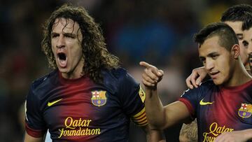 Carles Puyol se sumó a la fiebre por Alexis Sánchez en Europa