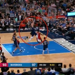 La exhibición de los récords de Doncic en imágenes: hay un mate y dos asistencias de alta escuela