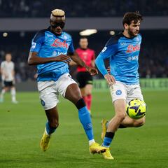 “Kvara y Osimhen, entre los mejores del mundo”