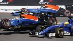 Haryanto y Ericsson, en uno de los accidentes de la salida de Rusia.