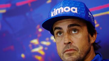 Fernando Alonso (Alpine). Spa-Francorchamps, B¨¦lgica. F1 2022.
