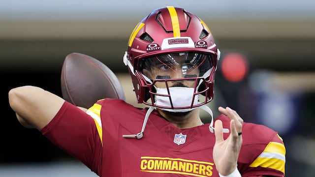 Washington will start the 10-year veteran Mariota in Week 8 against the Chiefs while Jayden Daniels recovers from a sprained knee.