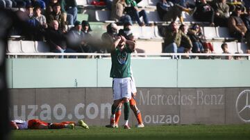 El Racing de Ferrol no levanta cabeza.
