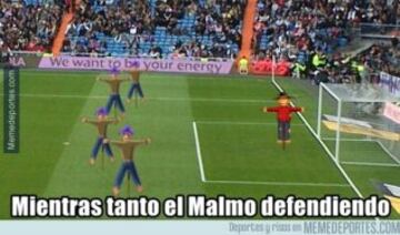 Los memes de la goleada del Real Madrid al Malmö