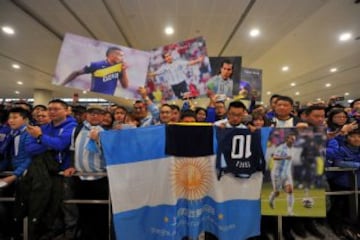 Carlos Tévez ya está en Shanghái.