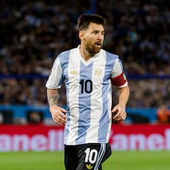 Lionel Messi lidera prelista de Argentina para enfrentar a Selección Colombia