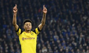 Dortmund's midfielder Jadon Sancho