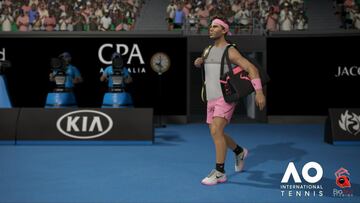 AO International Tennis llegar¨¢ a PS4 y Xbox One en mayo