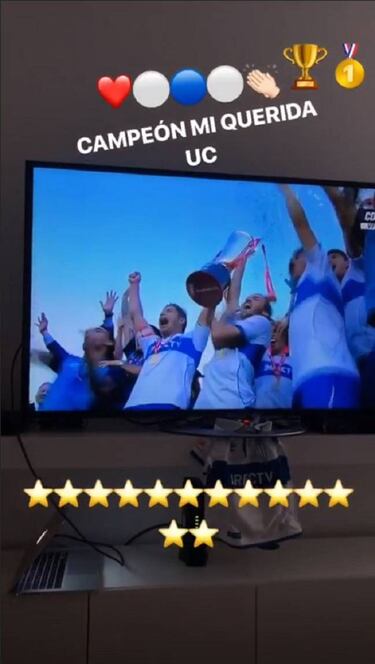 Ex jugadores de la UC festejan la estrella 13 por el mundo