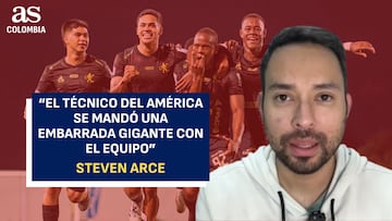 “El técnico del América se mandó una embarrada gigante con el equipo”: Steven Arce