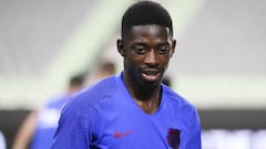 Dembélé "has a lot to give Barcelona" says Busquets