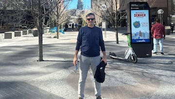 Andoni Imaz se encuentra en la actualidad en Estados Unidos por temas personales.