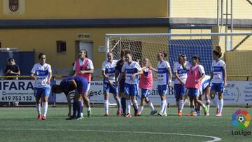 El Granadilla ganó al Barcelona en Tenerife.